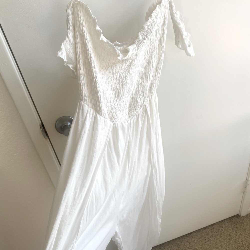 Honey Belle White Jumpsuit